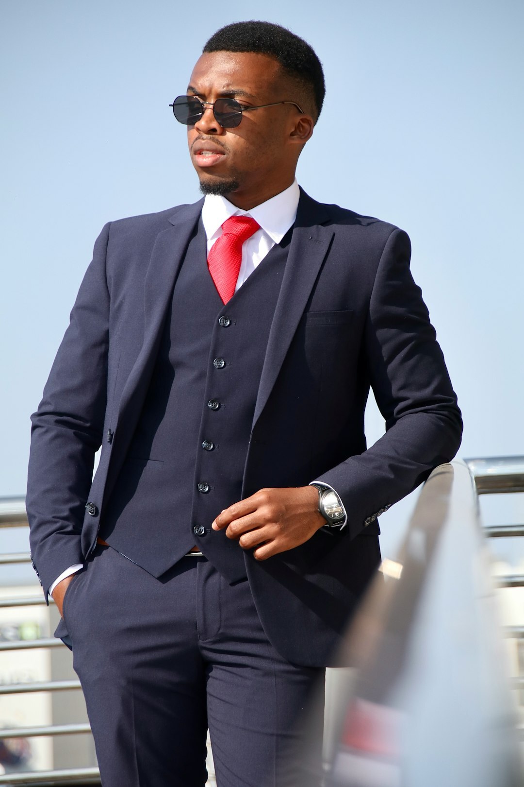man in luxury suit