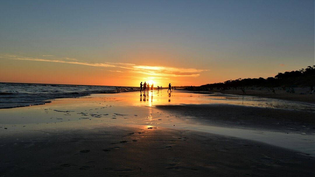 Polo match at sunset in Punta del Este with spectators